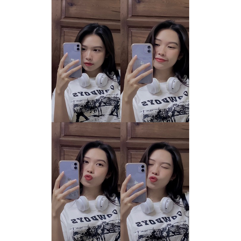 Áo thun Âu M Cowboys form rộng unisex  chất vải cao cấp phong cách đường phố streetwear