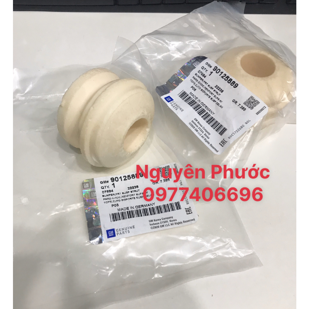 Cao su tăm bông phuộc/nhún giảm xóc trước DEAWOO/CHERVROLET NUBIRA, LACETTI, CRUZE... Hàng GM Chính hãng 90125889