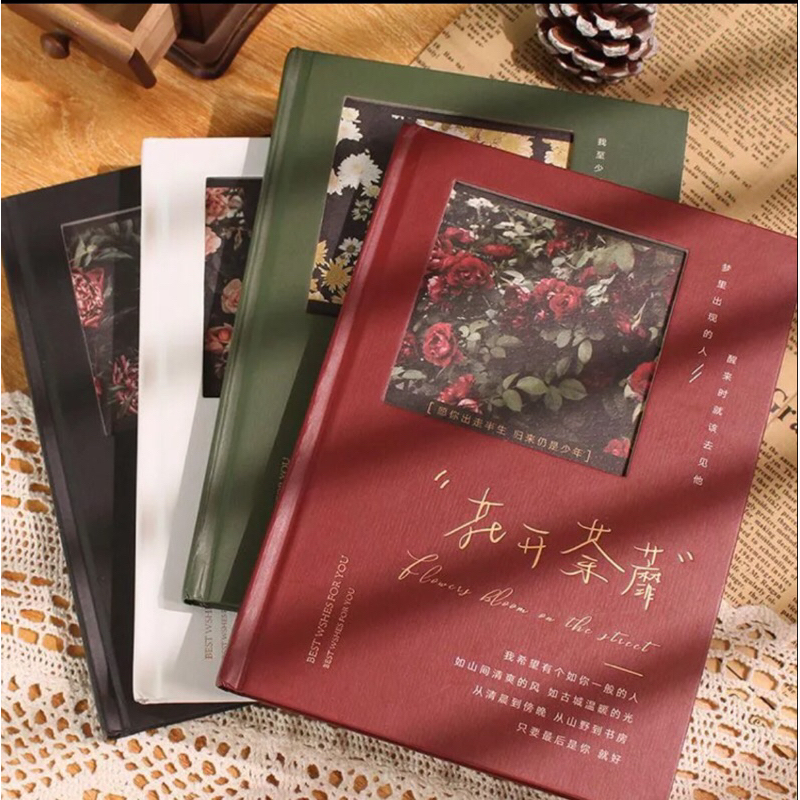Sổ ghi chép Vintage bìa cứng
