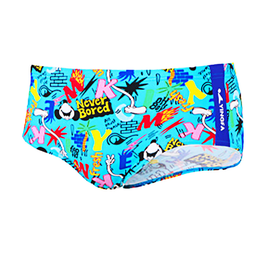 QUẦN BƠI ĐÙI CHUYÊN NGHIỆP YINGFA DISNEY D28082 HIGH RISE BRIEFS NAM
