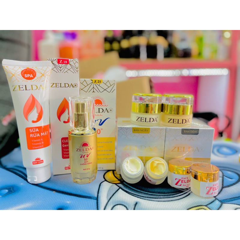 CẶP KEM FACE ZELDA NÁM TÀN NHANG ( GIÁ SỈ )
