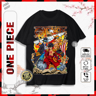 Áo One Piece - Áo Luffy, Zoro, Ace, Sanji mẫu mới, chất vải thun 4 chiều, cực chất