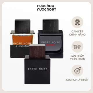 Nước Hoa Nam Lalique Encre Noire Chiết 10ml, Phiên Bản Extreme/ Sport/ EDT, Hương Thơm Lâu Phai - Nước Hoa Nước Hoét