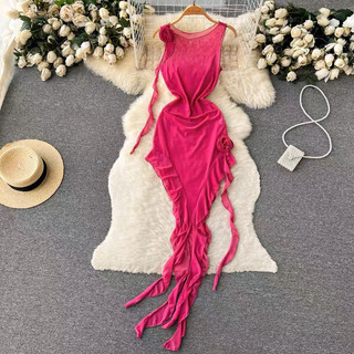 [Thanh Lý] VÁY BODY REN TAG HOA ĐUÔI CÁ SIÊU XINH