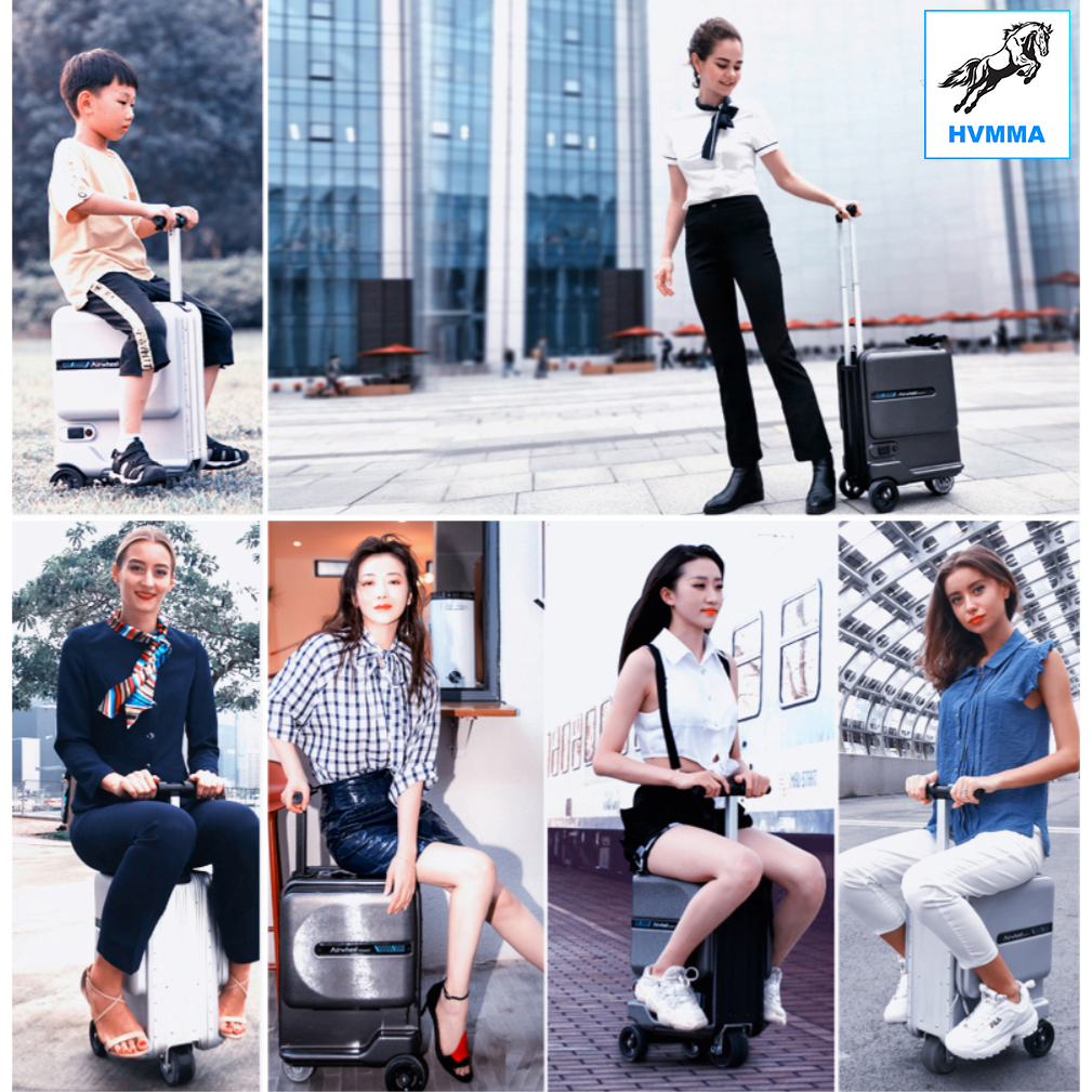 Vali điện Airwheel USA lái được - Hàng cao cấp HVMMA