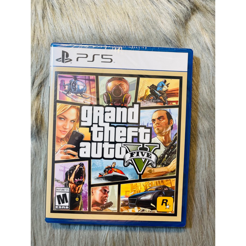 Đĩa game ps5 : Grand Theft Auto V