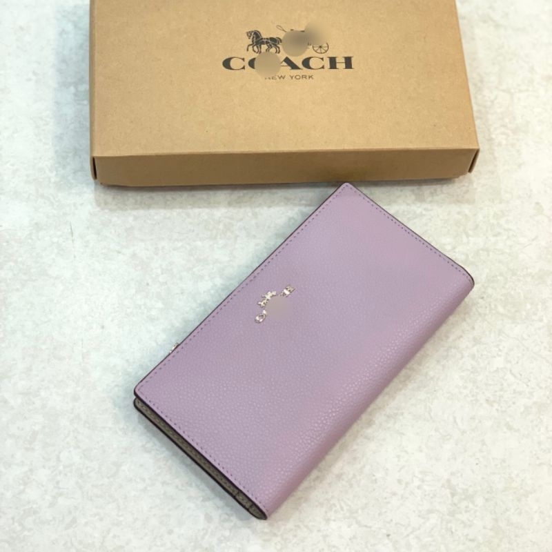 VÍ COACH SLIM ZIP WALLET