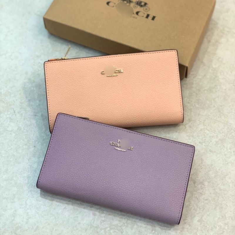 VÍ COACH SLIM ZIP WALLET
