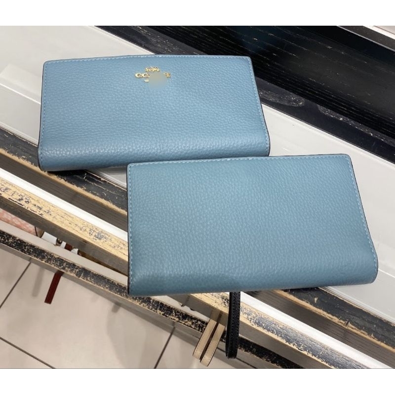 VÍ COACH SLIM ZIP WALLET