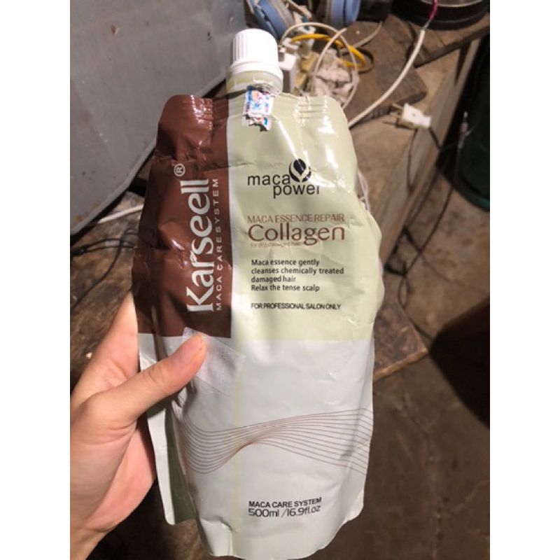 Kem Ủ Tóc Collagen Karseell 500ML , Dầu hấp tóc Hấp lụa Collagen