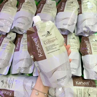 Kem Ủ Tóc Collagen Karseell 500ML , Dầu hấp tóc Hấp lụa Collagen