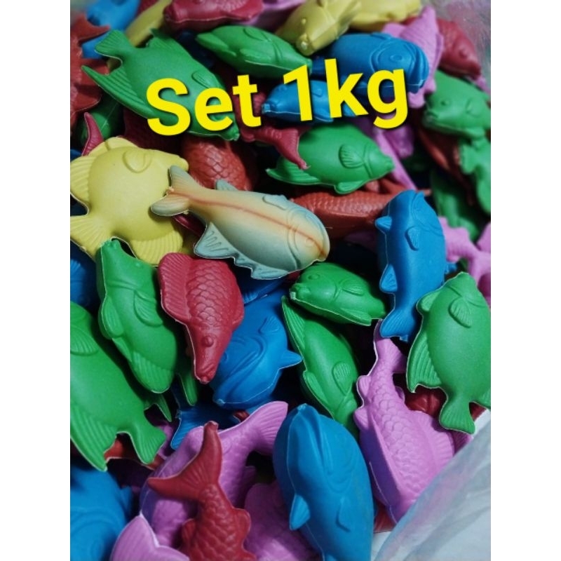 Đồ chơi câu cá 1kg /Cá nhựa cho bé (khách chọn loại có vít hay không vít nhắn tin riêng báo shop dùm)