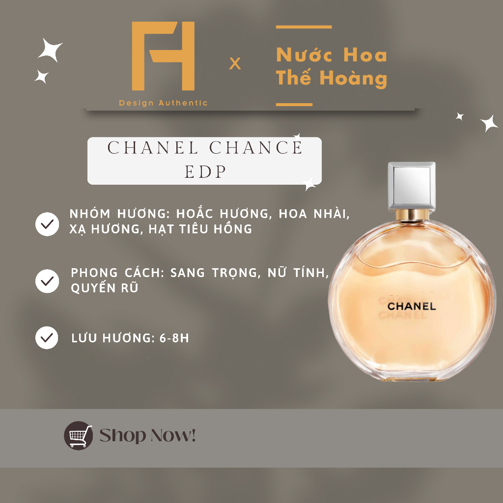 Nước Hoa Nữ Chance EDP chiết 10ml, 20ml - Nước Hoa Thế Hoàng