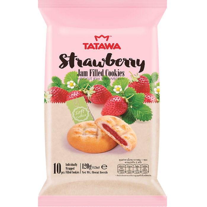 Bánh quy nhân tan chảy TATAWA gói 120g(10 cái)