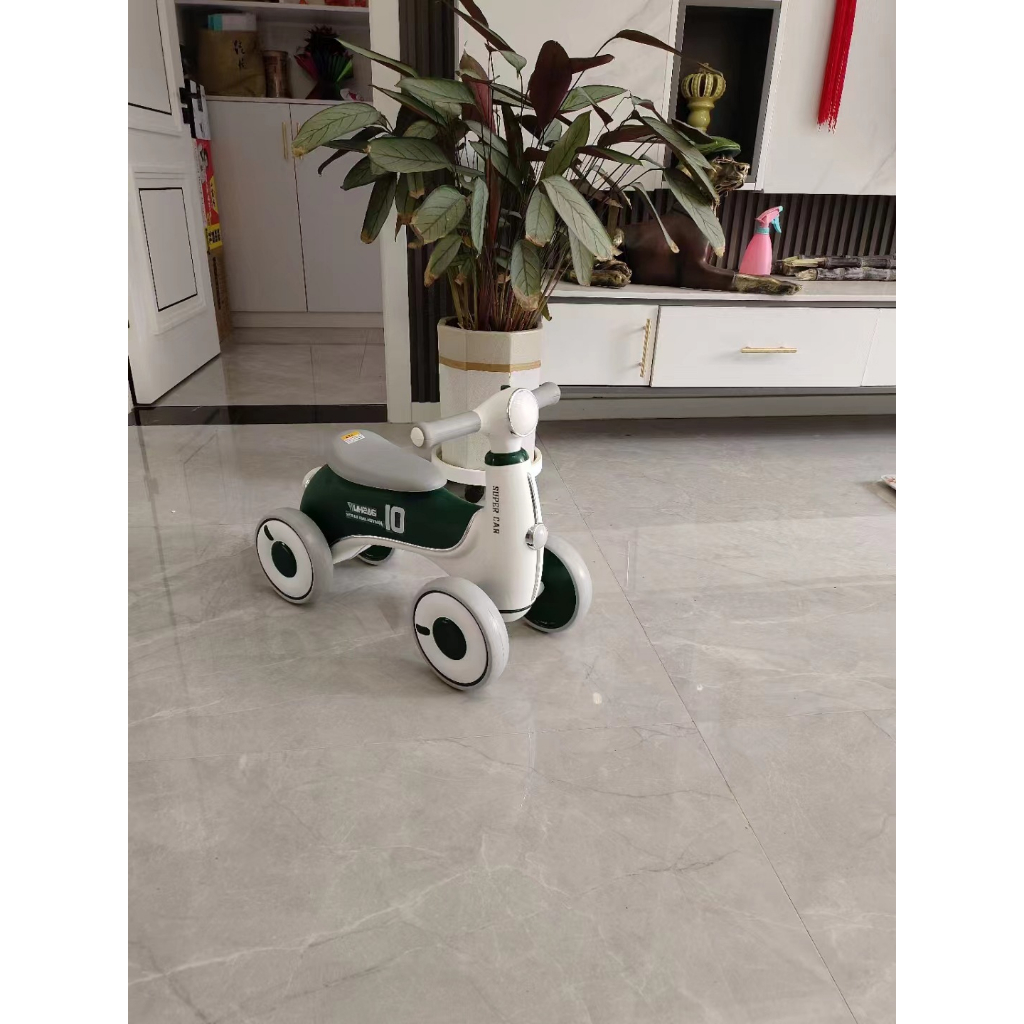 Xe chòi chân thăng bằng SUPPER CAR cho bé từ 1 đến 4 tuổi , xe chòi chân 4 bánh có đèn có nhạc mẫu mới 2023