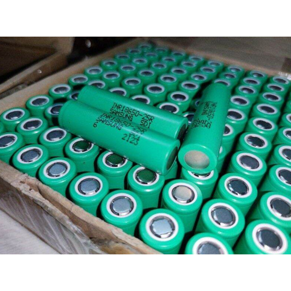 CELL PIN SAMSUNG 25R - 18650 mới 100% cam kết không tháo khối - Nội trở12