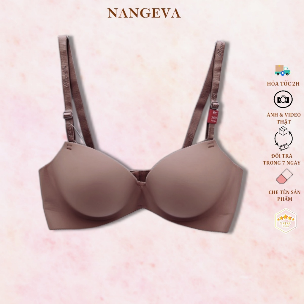 Áo ngực enow's cúp xéo mút êm ái ôm form hàng chính hãng NANGEVA ms939