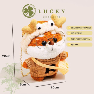 Túi xách lucky đẹp, túi đeo chéo, túi xách gấu, túi xách sang trọng, túi xách cute, túi đeo chéo gấu bông, hình con cừu