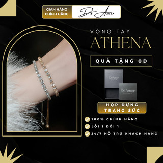Vòng tay bạc nữ s925 - vòng tay athena de'amor - vt013