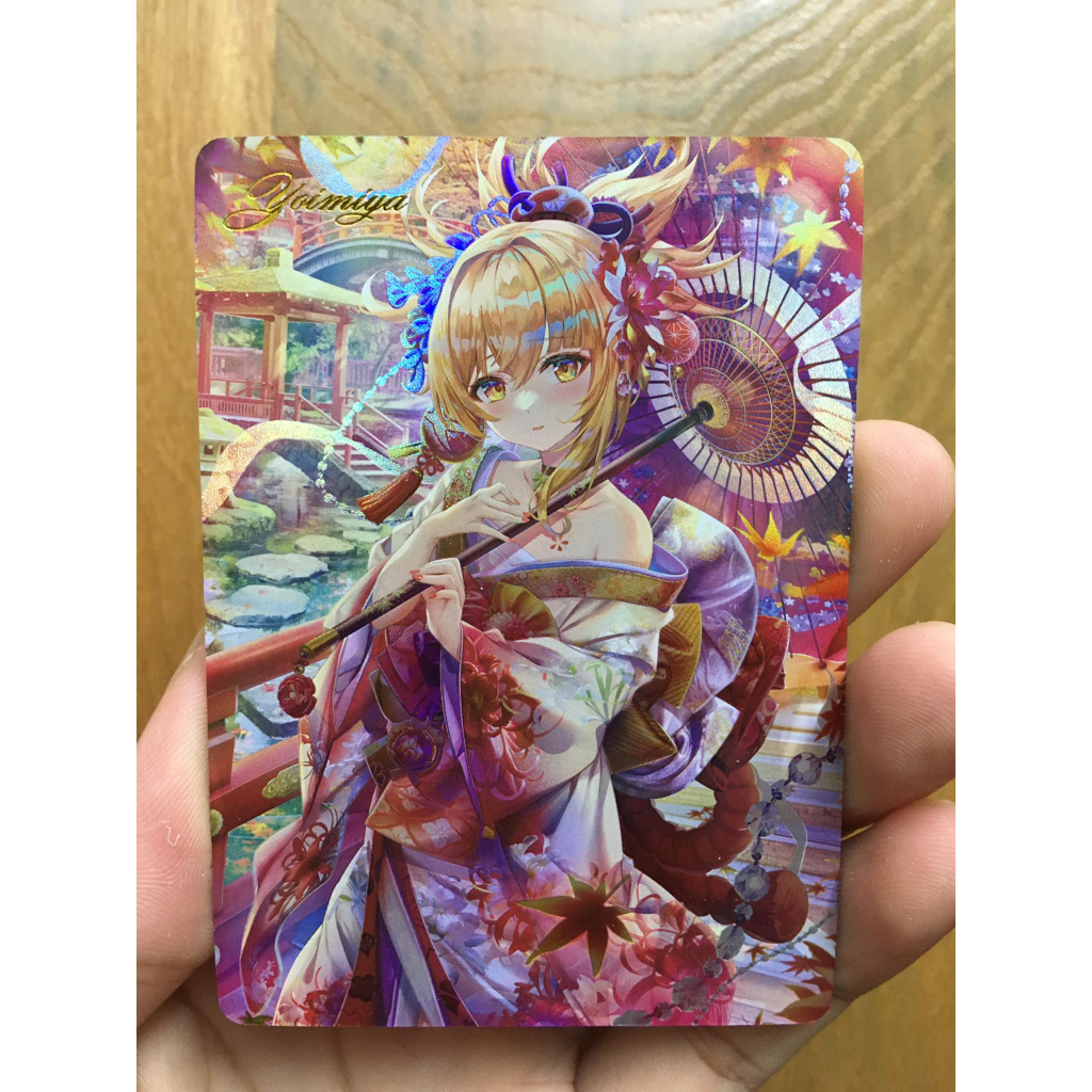 Thẻ bo góc nhân vật Yoimiya – Genshin Impact