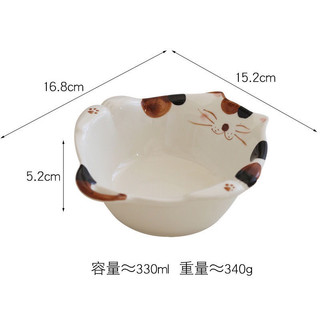 Bát Đĩa sứ ăn cơm hình con Mèo dễ thương (order)