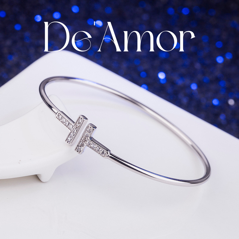 Vòng tay bạc nữ S925 - Vòng tay Hera De'Amor - VT011