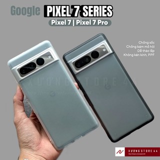 [Pixel7] Ốp lưng chống sốc Pixel 7 + Pro | Pixel 7A trong suốt hoặc nhám mịn chống bám vân tay