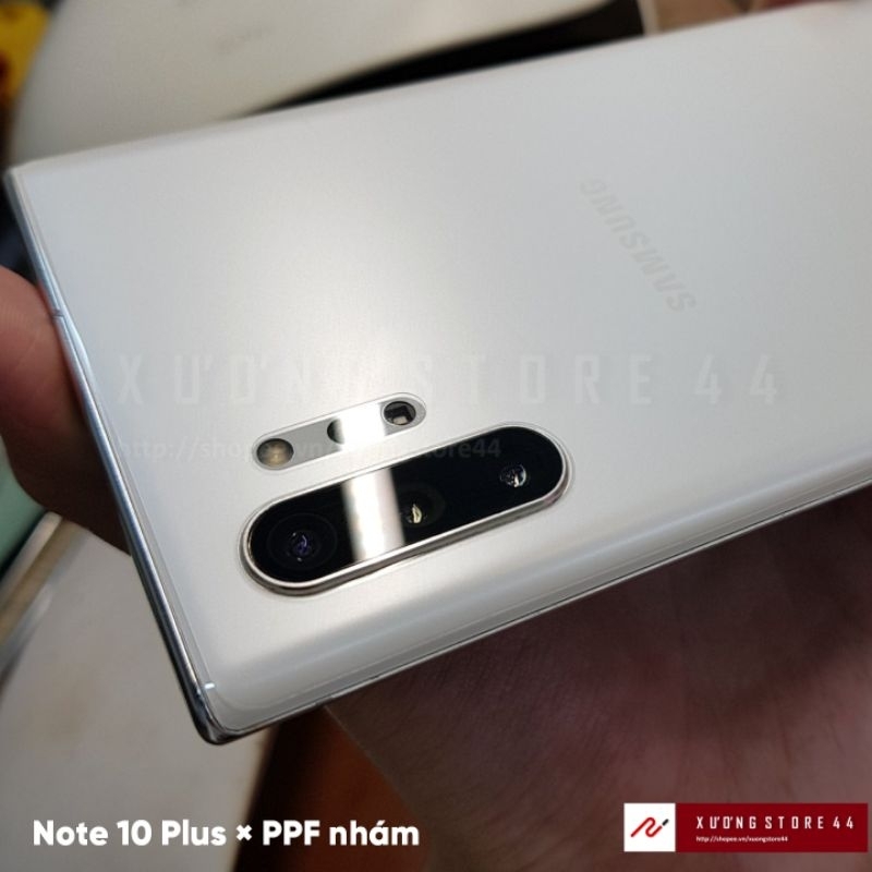 Miếng dán dẻo PPF chống trầy Note 10 Plus | Note 10 bóng/nhám