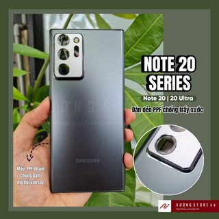 [Note20] Miếng dán dẻo PPF Samsung Note 20 + Ultra chống trầy xước bóng/nhám