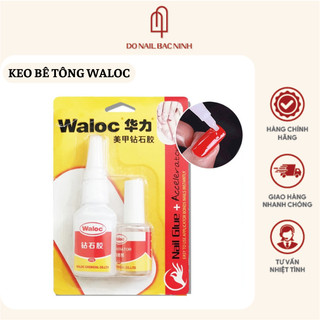 Keo bê tông nail WALOC chính hãng, keo đính đá khối làm móng siêu chắc