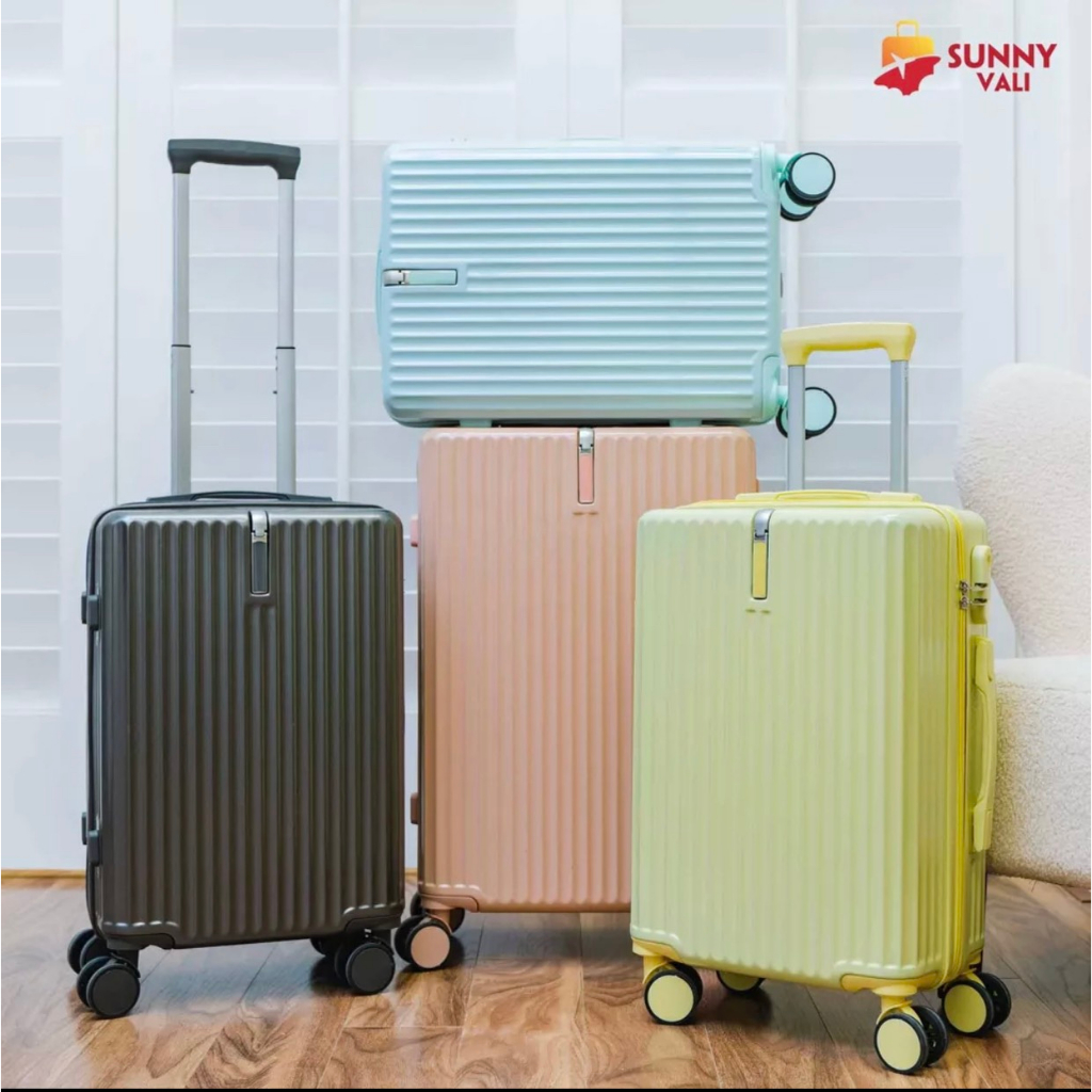 Vali SUNNY SV09 - Vali du lịch, vali khóa kéo thời trang nhựa PC + ABS bảo hành 5 năm