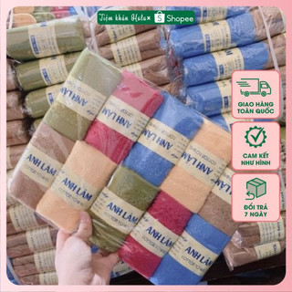 Khăn mặt Anh Lâm 🔥 𝗕𝗔́𝗡 𝗟Ỗ 𝗟Ấ𝗬 Đ𝗔́𝗡𝗛 𝗚𝗜𝗔́ 🔥 chất liệu sợi cotton cao cấp thấm hút nước cực tốt.