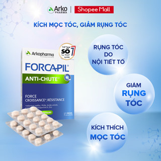 Viên uống giảm rụng tóc, hói đầu Arkopharma 30 viên/hộp [Nhập khẩu Chính Hãng]