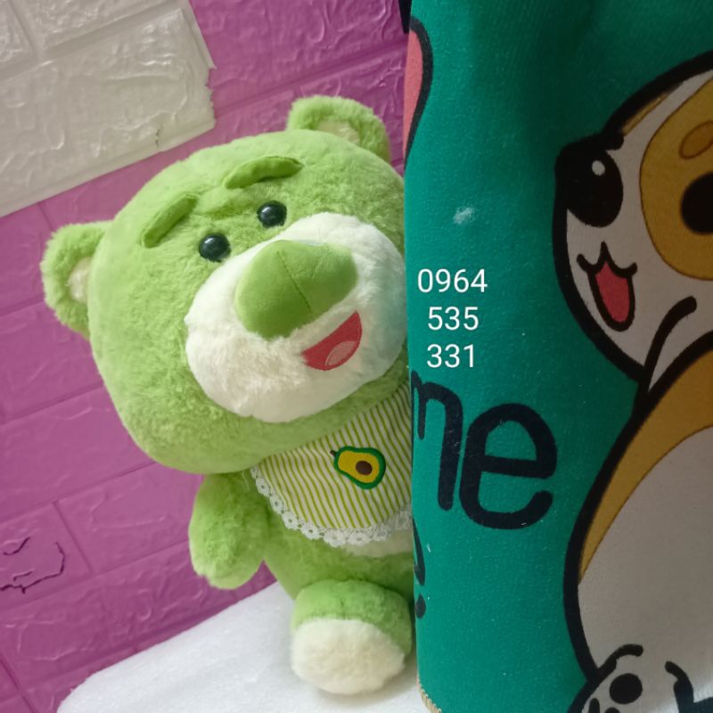 Gấu bông,bơ tỏi và gấu dâu -+40cm