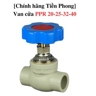 Van cửa ppr, van chặn ống nhiệt ppr tiền phong 20, 25, 32, 40