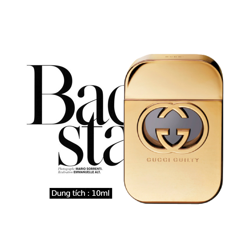 Nước hoa Gucci Guilty EDT 10ml ( có intense )
