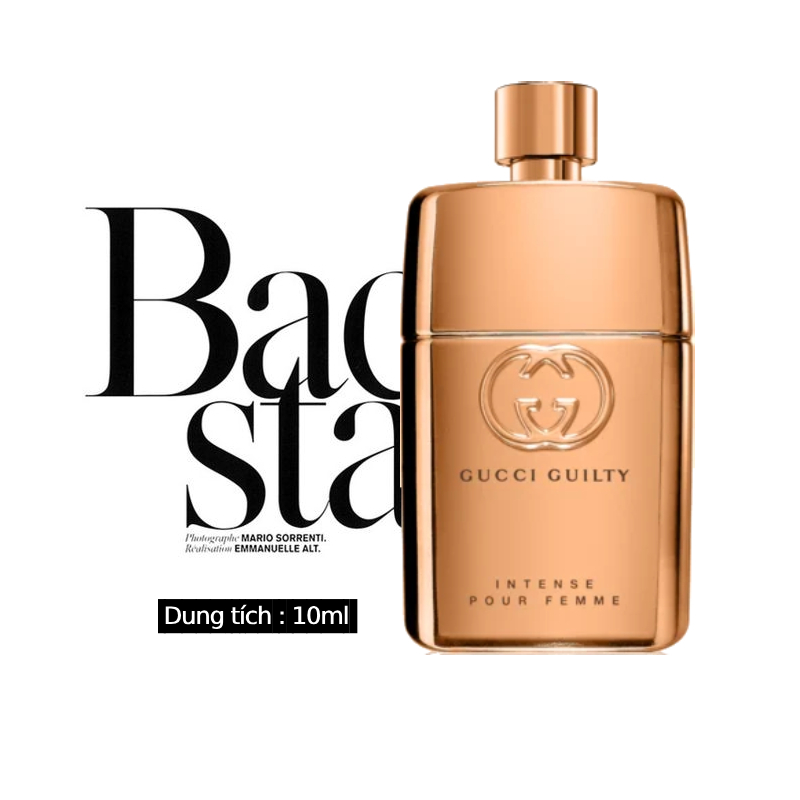 Nước hoa nữ Gucci Guilty Pour Femme Intense EDP 10ml