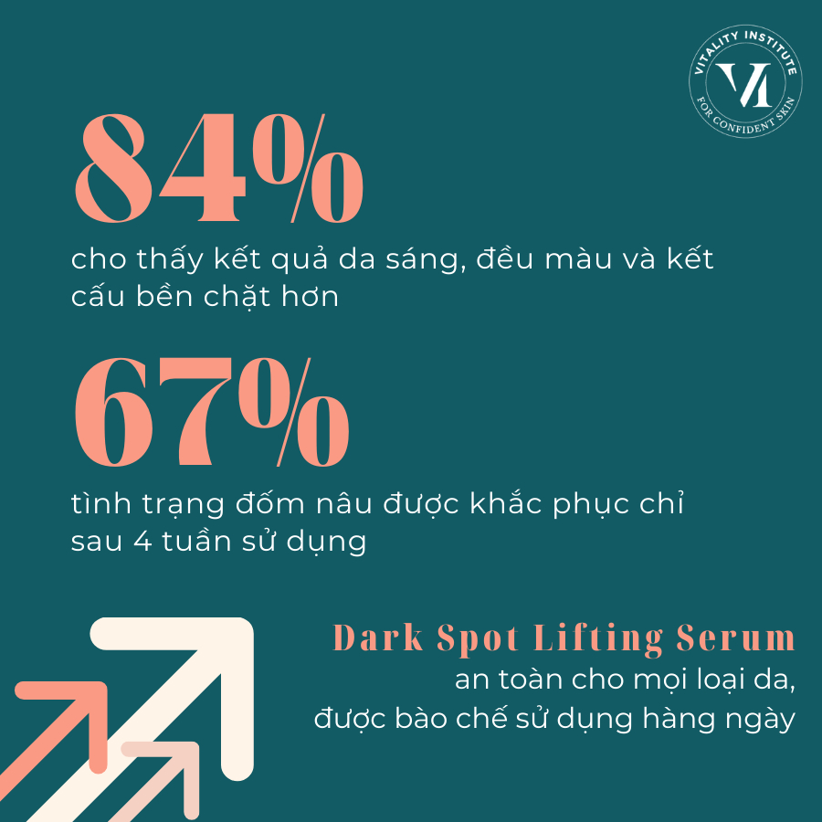 Tinh chất giảm thâm nám, đều màu da VI DERM Darrk Spot Lifting Serum 50ml, Viderm Beauty, xuất xứ Mỹ