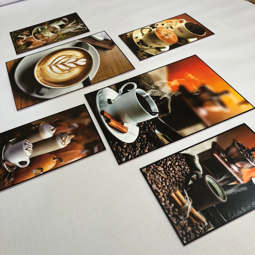 SET 6 Mẫu Tranh Trang Trí Quán Cafe- Tranh Cà Phê Phong Cách Hiện Đại
