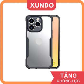Ốp lưng XUNDD 14 Promax/ 13/13 Pro/Max/12/12 Pro/Max/11/11 Pro/Max (BEETLE SERIES), ốp chống sốc, va đập, bảo vệ camera