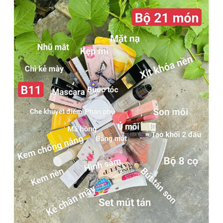 Bộ trang điểmđầy đủ makeup/trang điểm đi tiệc/trang điểm cá nhân cơ bản 24 món