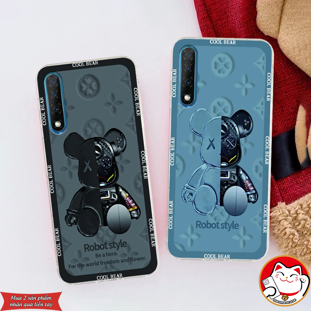 Ốp Vsmart Live in hình cặp đôi shin,doremon,be@rick đẹp