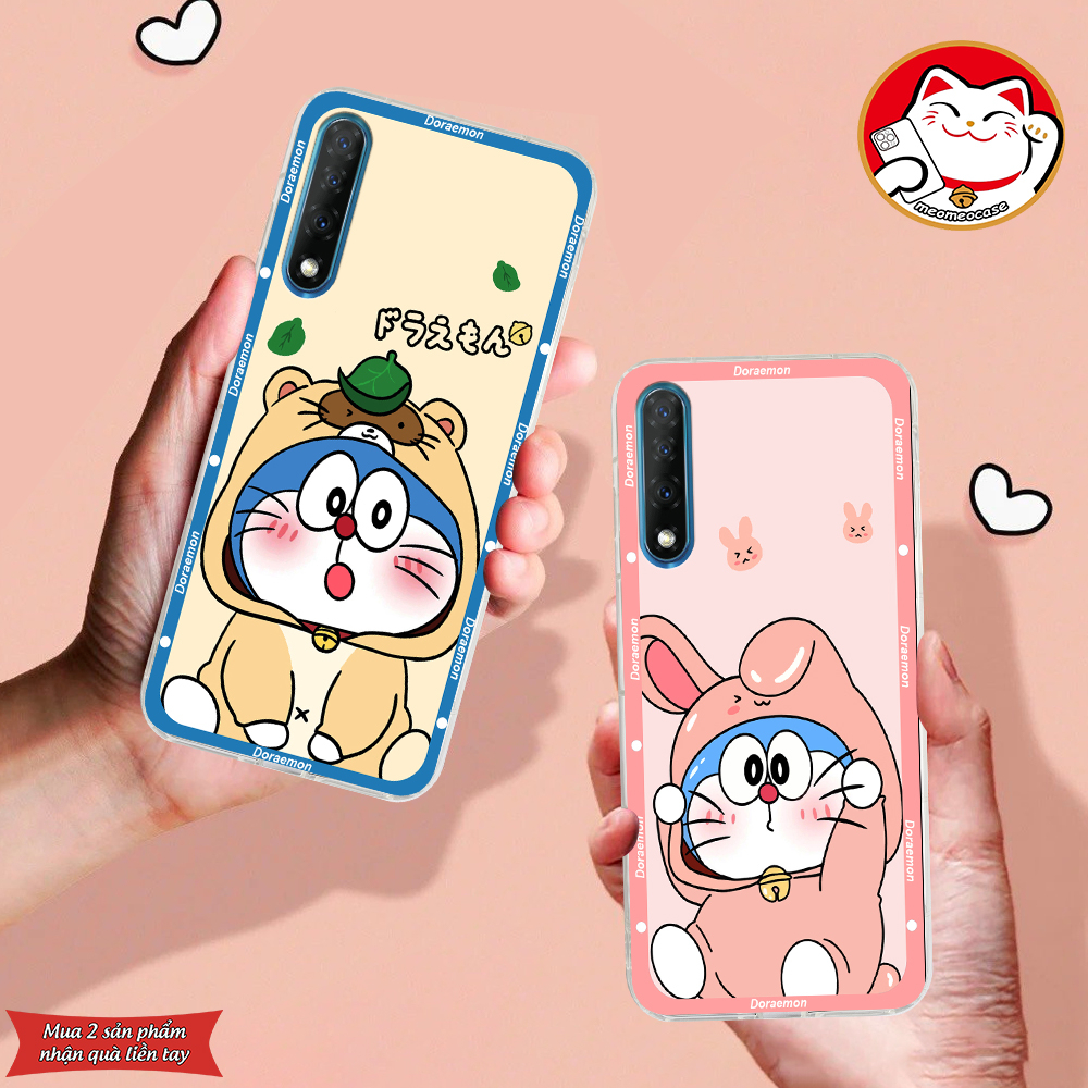 Ốp Vsmart Live in hình cặp đôi shin,doremon,be@rick đẹp