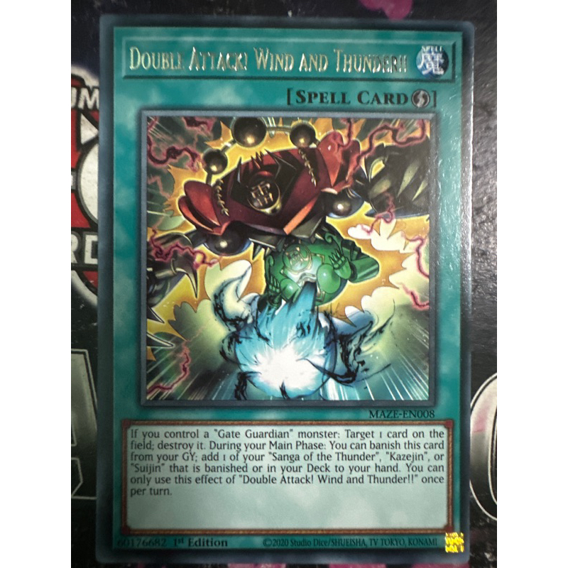 bài yugioh: double attack! wind and thunder