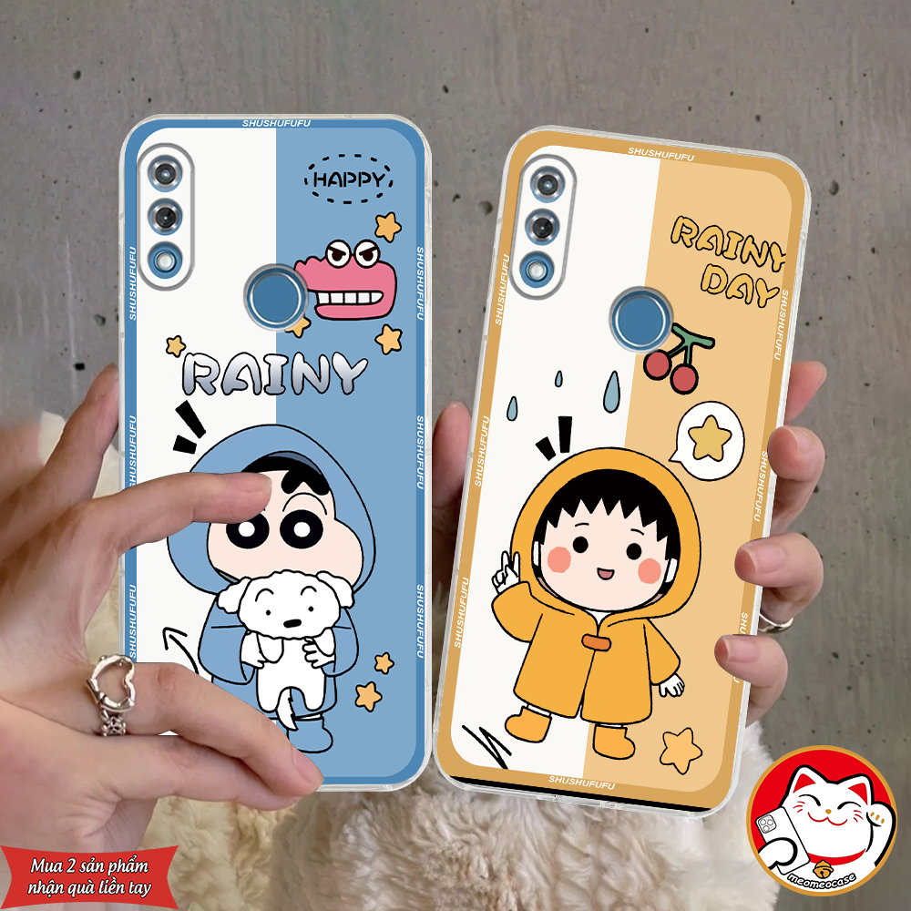 Ốp Vsmart Star 3 / Star 4 / Star3 / Star4 in hình cặp đôi shin,doremon,be@rick đẹp