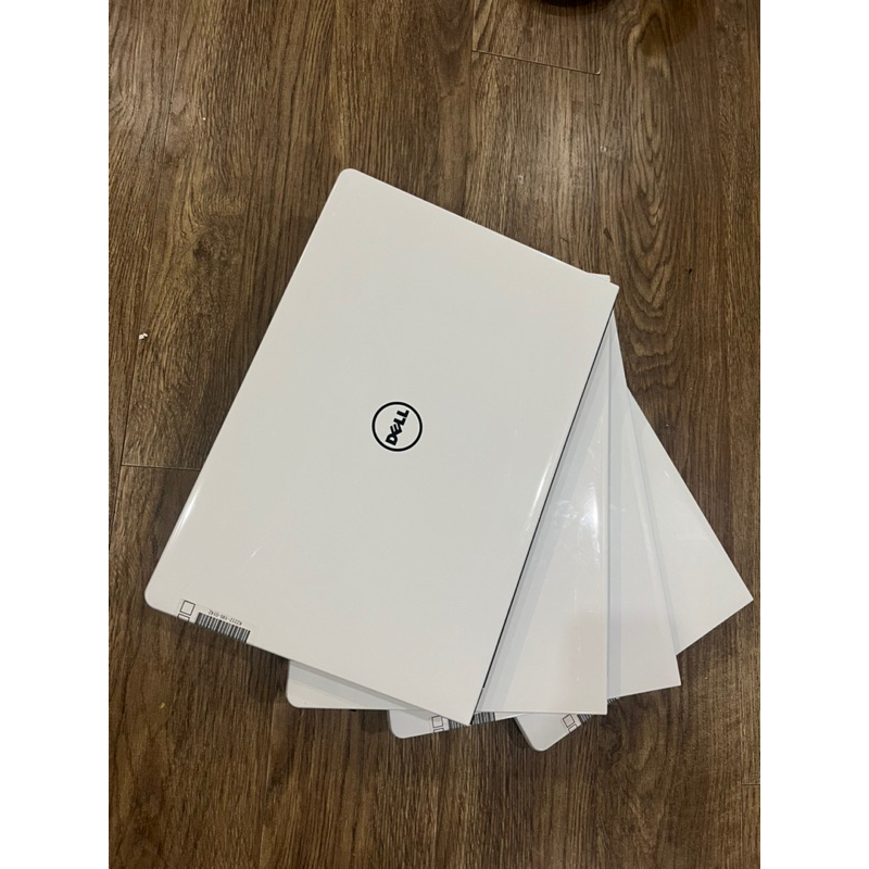 Laptop Cũ Rẻ Dell Core i7 Ram 8Gb/Ổ SSD 128G+256G/Màn To  Màu Trắng đẹp lung linh / Chạy 24/24 99% Phím led