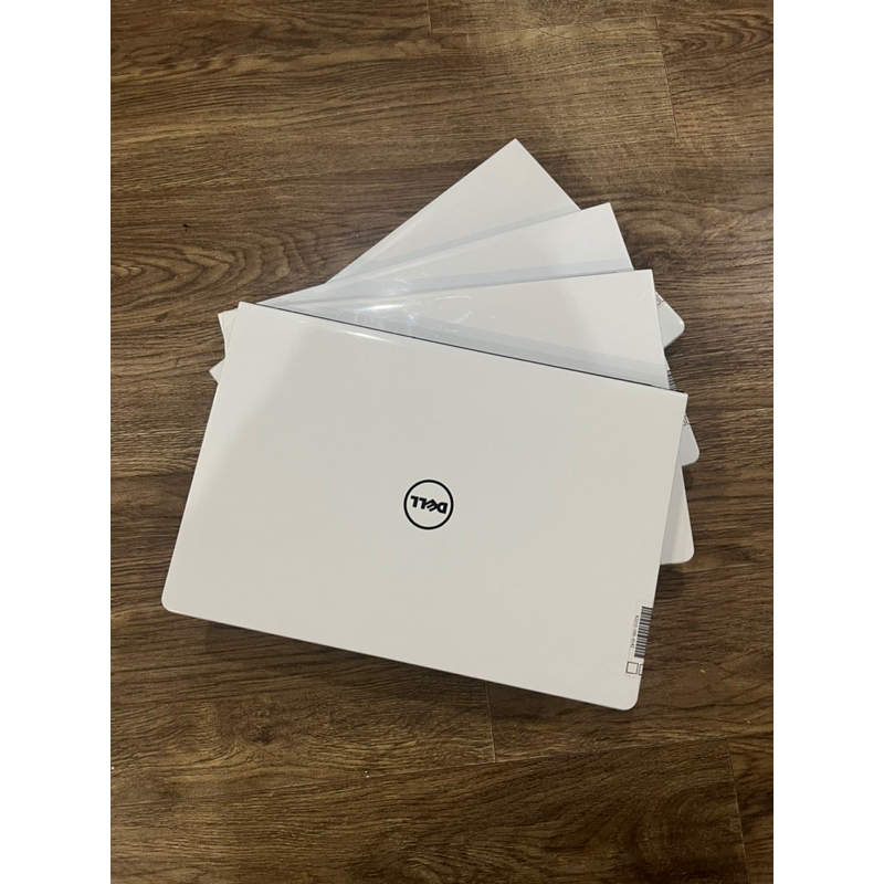 Laptop Cũ Rẻ Dell Core i7 Ram 8Gb/Ổ SSD 128G+256G/Màn To  Màu Trắng đẹp lung linh / Chạy 24/24 99% Phím led
