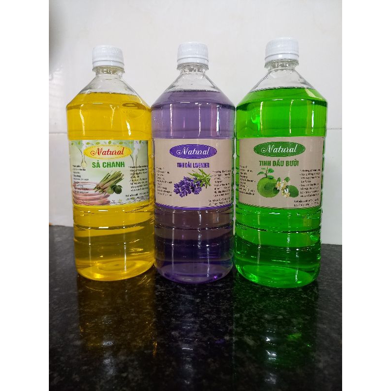 Combo 3 chai 3 mùi tinh dầu xông phòng , lau sàn, khử khuẩn.