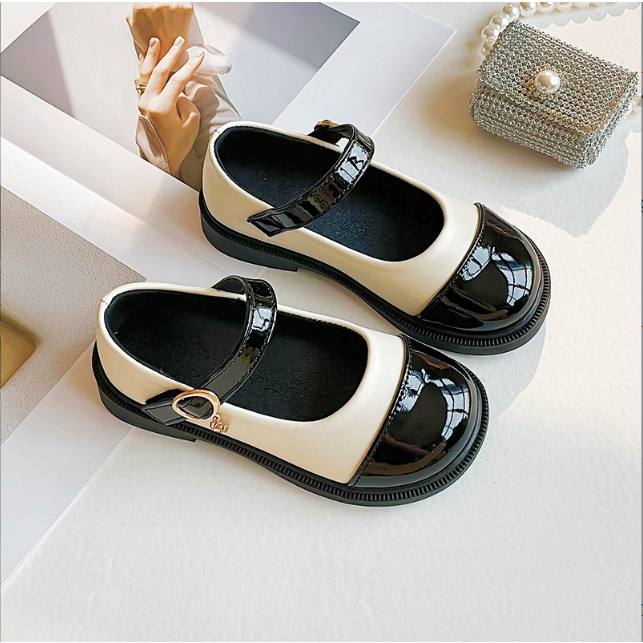 Giày Búp Bê Công Chúa Da Bóng Cho Bé Từ 4-14 Tuổi