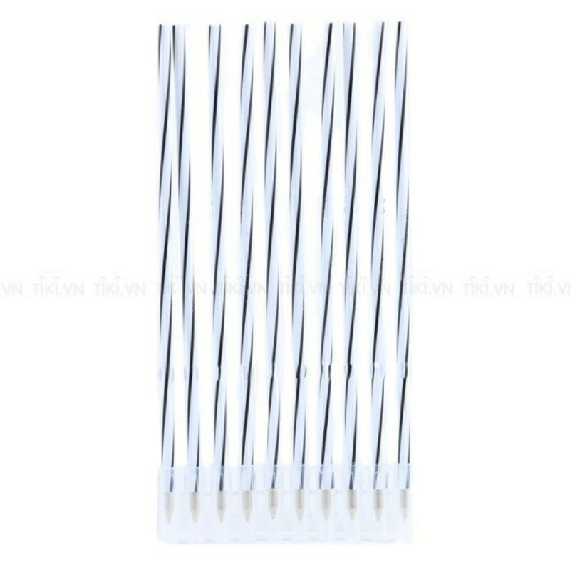 Compo 10 ruột bút bi Thiên Long xanh, đỏ, đen